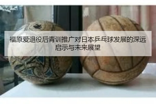 福原爱退役后青训推广对日本乒乓球发展的深远启示与未来展望