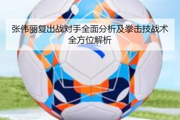 张伟丽复出战对手全面分析及拳击技战术全方位解析
